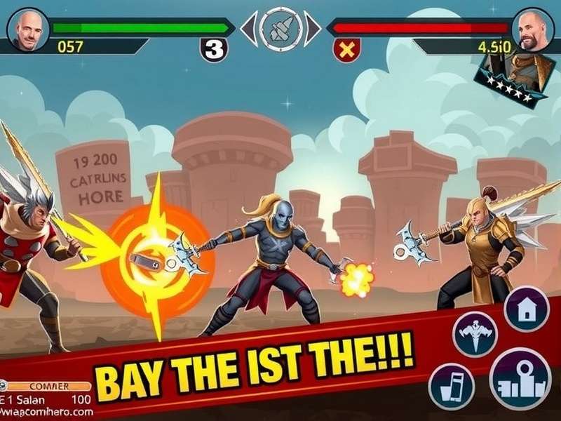 Mace Strong Combat Hero intense combat scene Mace Strong Combat Hero action gameplay screenshot